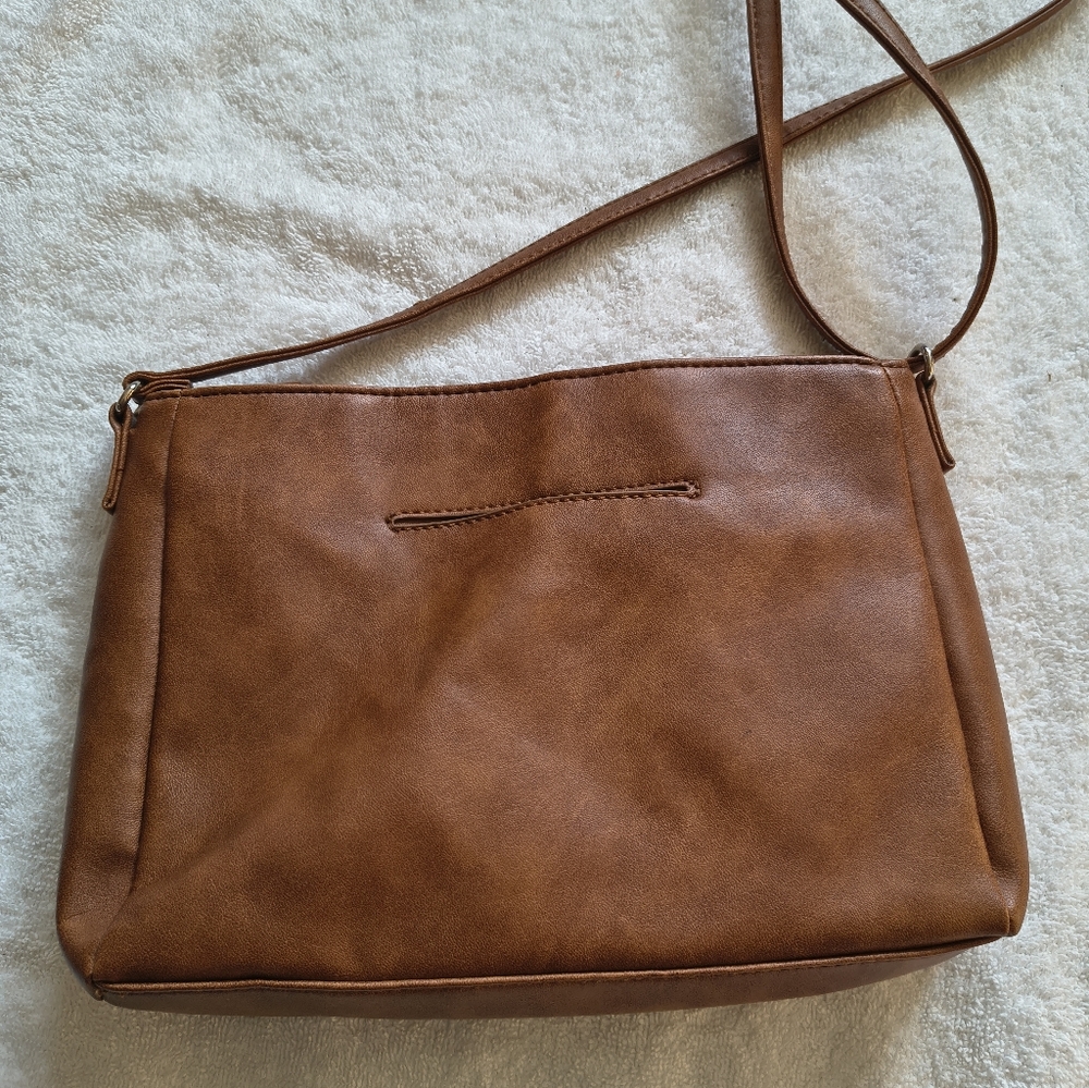 MultiSac Brown Crossbody Bag - Picture 3 of 4